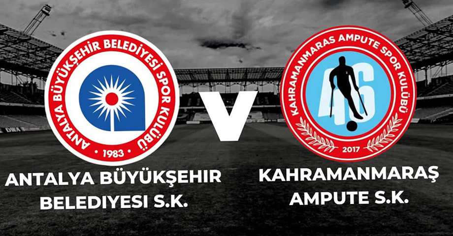 Kahramanmaraş Ampute Spor, Antalya Deplasmanına Çıkıyor