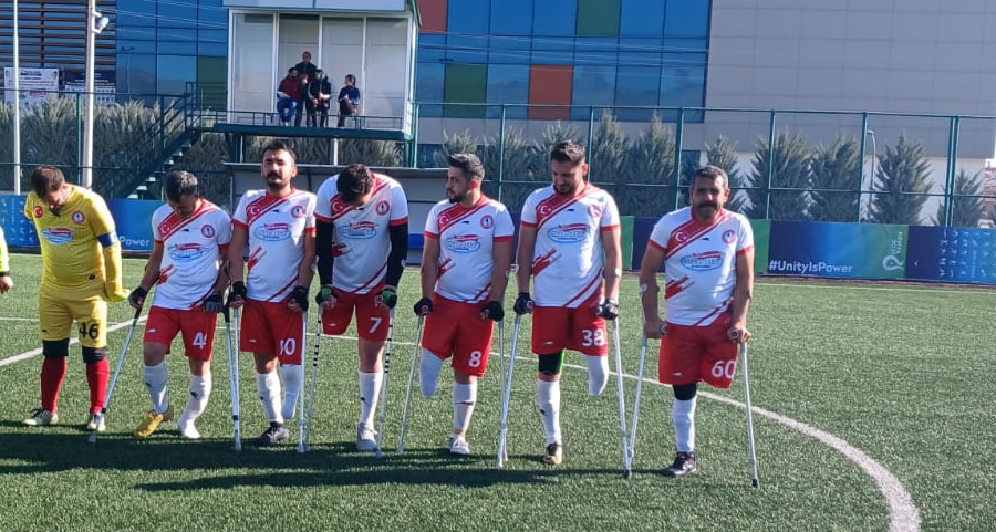 Kahramanmaraş Ampute Spor Deplasmanda Gol Yağdırdı!