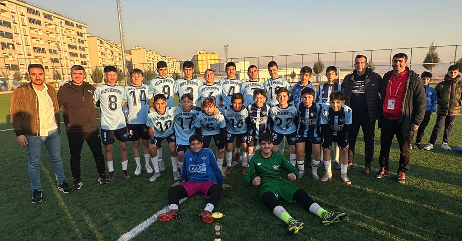Kahramanmaraş U14 Ligi Şampiyonu Helete Demirspor Oldu