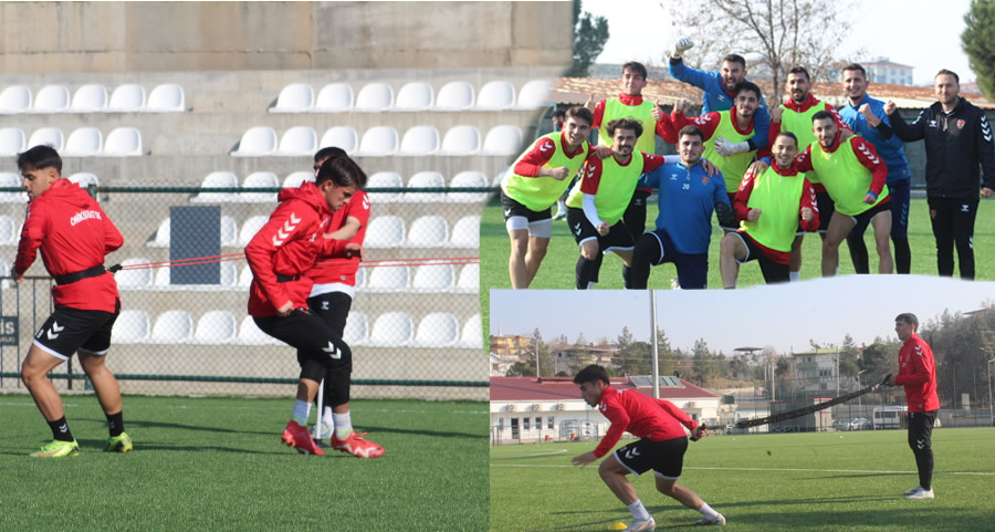 Onikişubatspor’da Devre Arası Kampı Hız Kesmeden Devam Ediyor