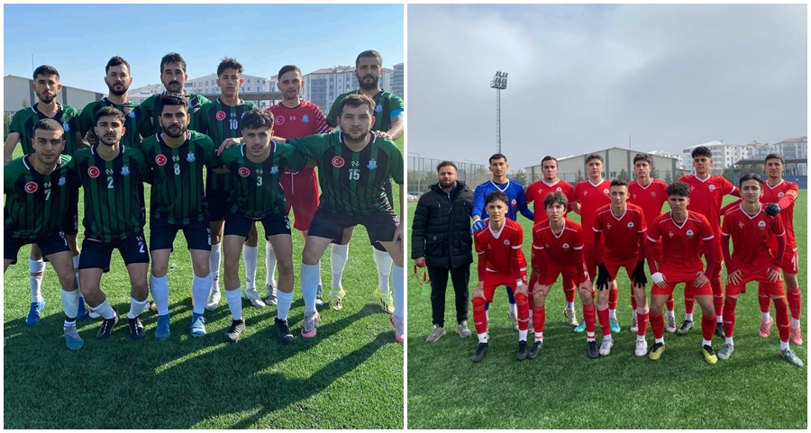 Afşinspor ve Kahramanmaraşspor Amatör Gol Düellosunda Yenişemedi