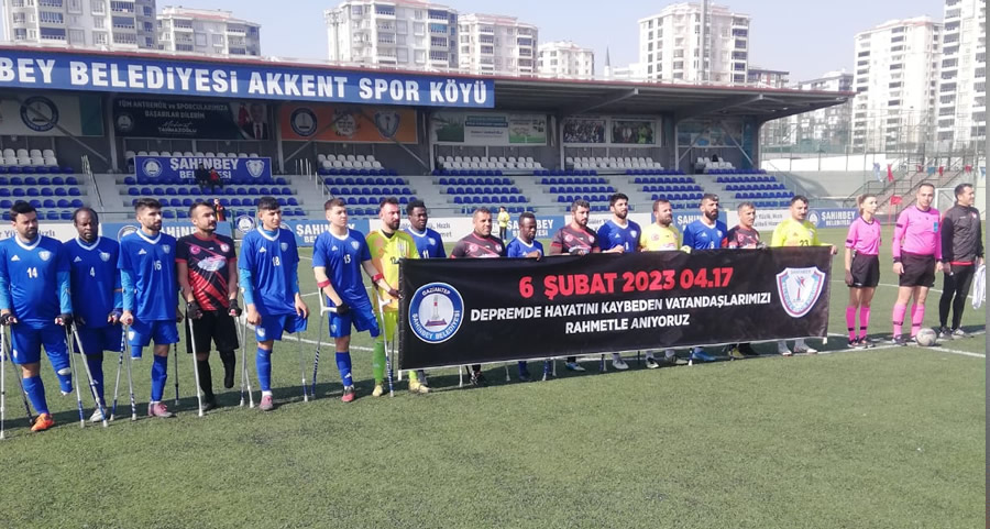 Kahramanmaraş Ampute SK, Şahinbey Belediye SK’ya Mağlup Oldu ve Kupaya Veda Etti