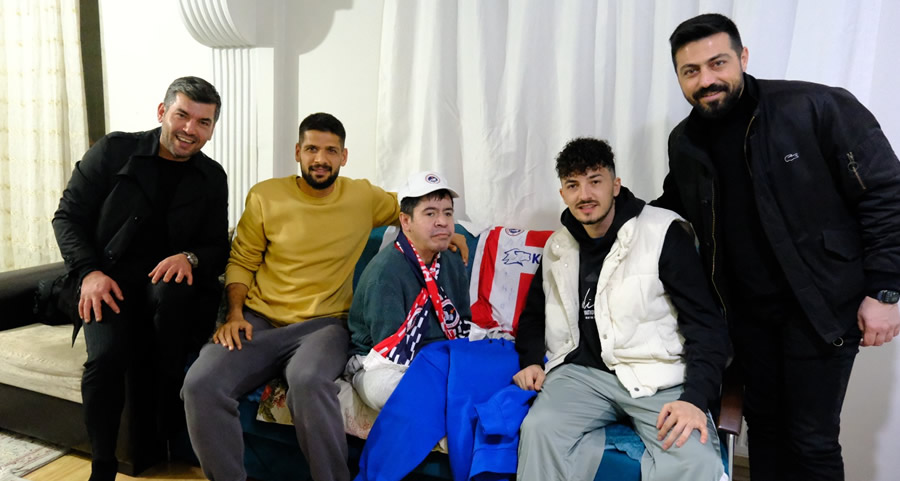 Kahramanmaraş İstiklalspor’dan Mehmet Doğan’a Anlamlı Ziyaret