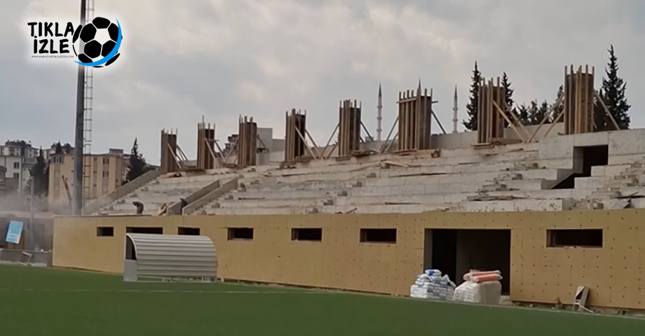 Batıpark Adem Şahan Stadı’nda Çalışmalar Sona Yaklaşıyor