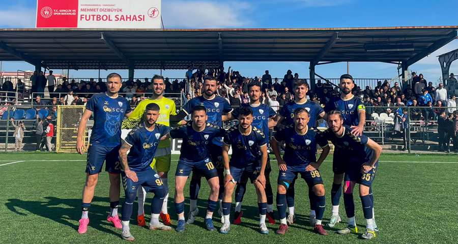 Göksun Ülküspor, Türkoğlu Gençlerbirliği’ni 2-0 mağlup etti, lider oldu