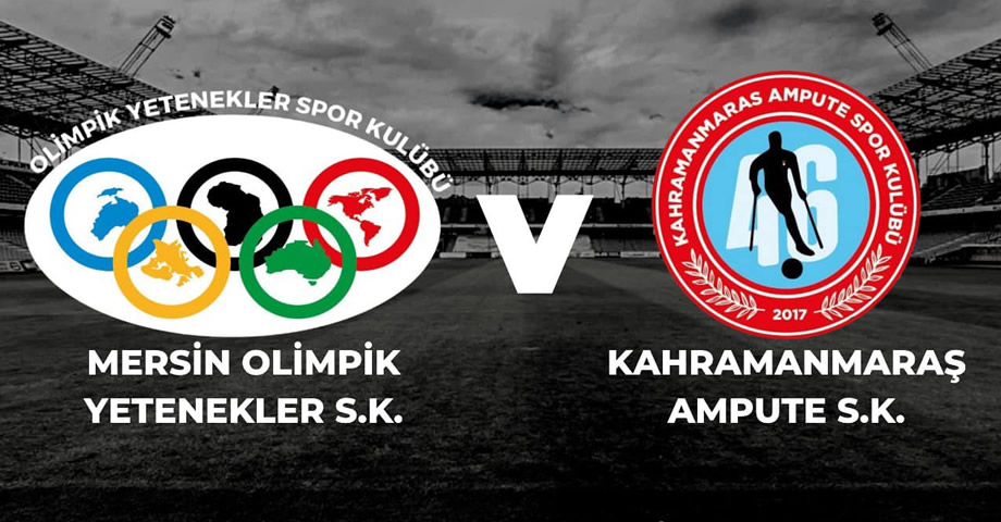 Kahramanmaraş Ampute Futbol Takımı Mersin’de Umduğunu Bulamadı