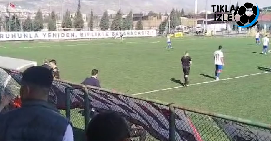 Kahramanmaraşspor – Kemerkent Bulvarspor Maçında Hakem Değişikliği Yaşandı