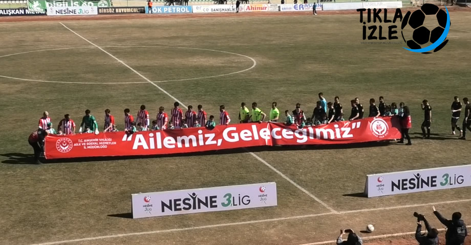 Kırşehir’de Duyarlı Hareket: Takımlar ‘Aile Yılı’ İçin Sahada