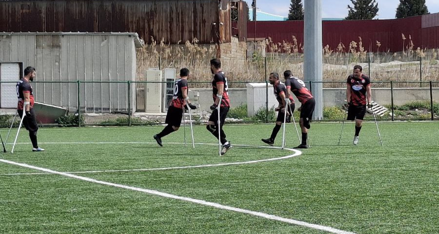Ampute Futbol 1. Ligde Kahramanmaraş Ampute Spor Kulübü Farklı Kazandı!
