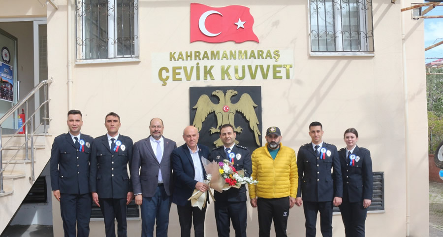 Başkan Ekrem Karaoğlan’dan Polis Teşkilatına Anlamlı Ziyaret