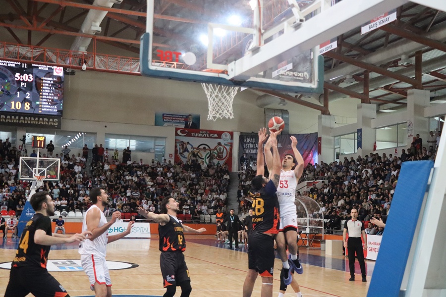 Kahramanmaraş İstiklalspor Basketbol, Eskişehir Birey Koleji maçını özeti