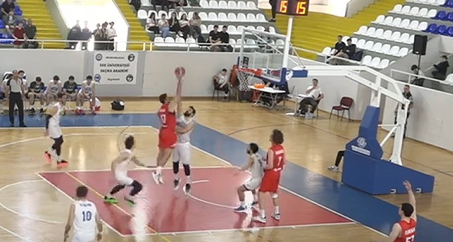 Kahramanmaraş İstiklalspor Basketbol, Ege Üniversitesi Daçka Deplasmanında Farklı Kazandı!