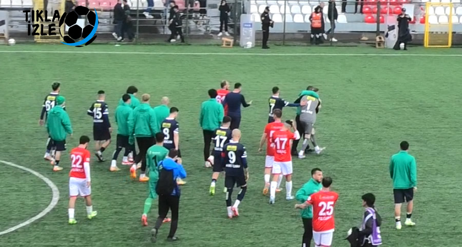Kahramanmaraşspor, Bursaspor, erteleme maçında dostluk havası hakim oldu