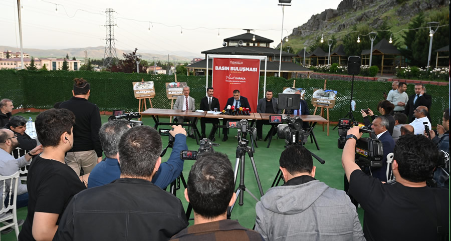 Başkan Mehmet Karaca, Basın Mensuplarıyla Bir Araya Geldi