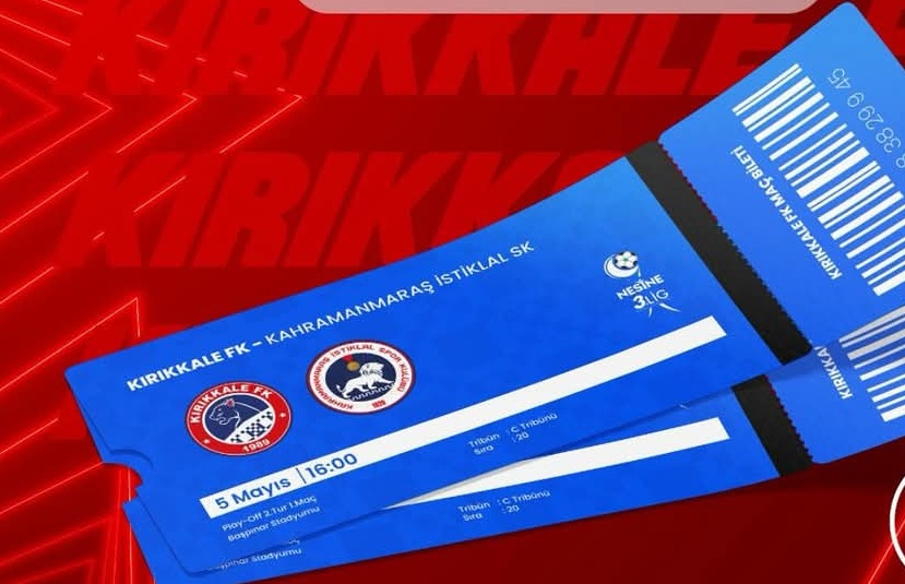 Kırıkkale FK – Kahramanmaraş İstiklalspor Maçının Bilet Fiyatları Açıklandı