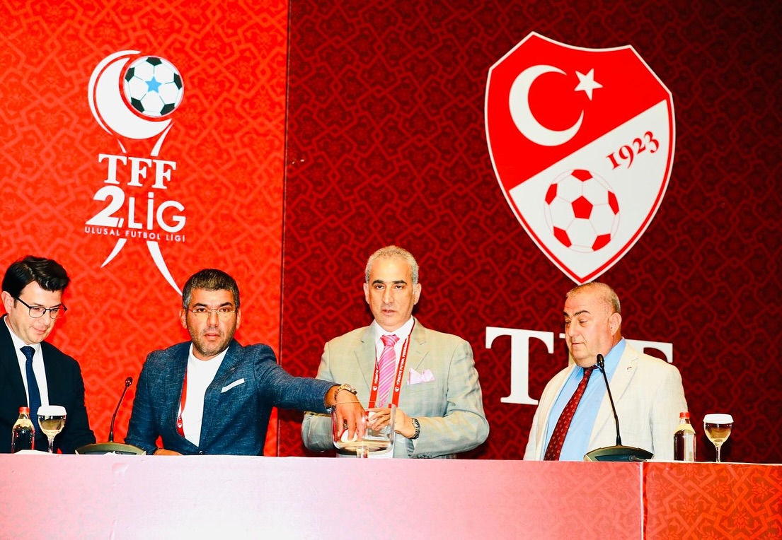 Kahramanmaraş İstiklalspor Başkanı Akarca, TFF 2. Lig Kura Çekimine Katıldı