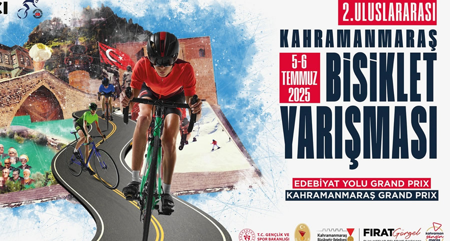 8 Ülkeden 150’nin Üzerinde Bisikletçi Kahramanmaraş’ta Pedal Çevirecek!