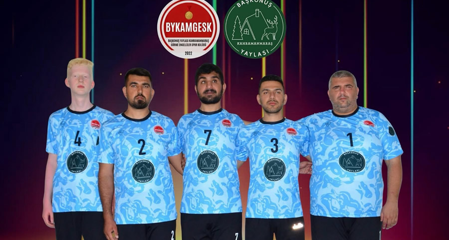 Başkonuş Yaylası Kahramanmaraş Görme Engelliler Spor Kulübü Goalball Takımı Aksaray Yolunda