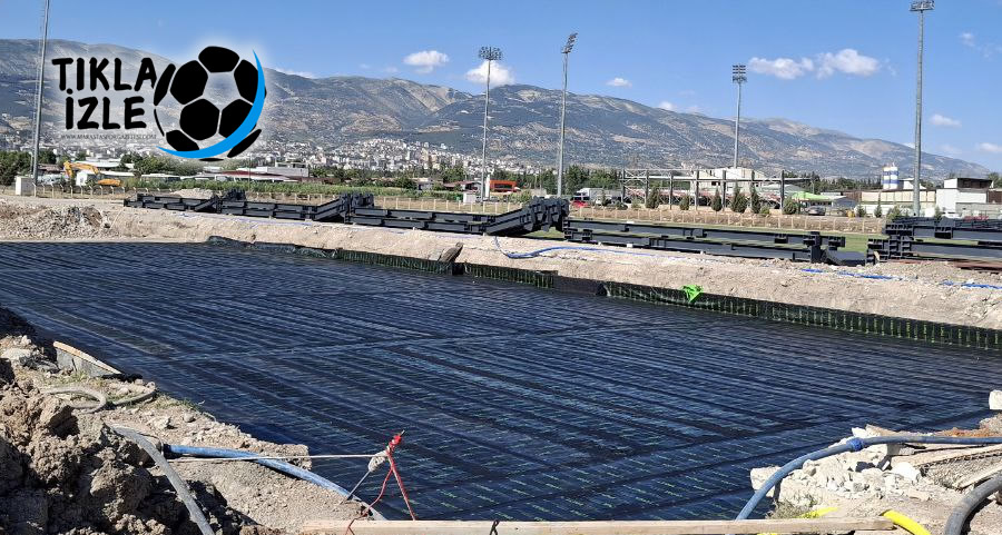 Kahramanmaraş Atletizm Pisti’nde Tribün İnşaatında Temel Aşamasına Gelindi
