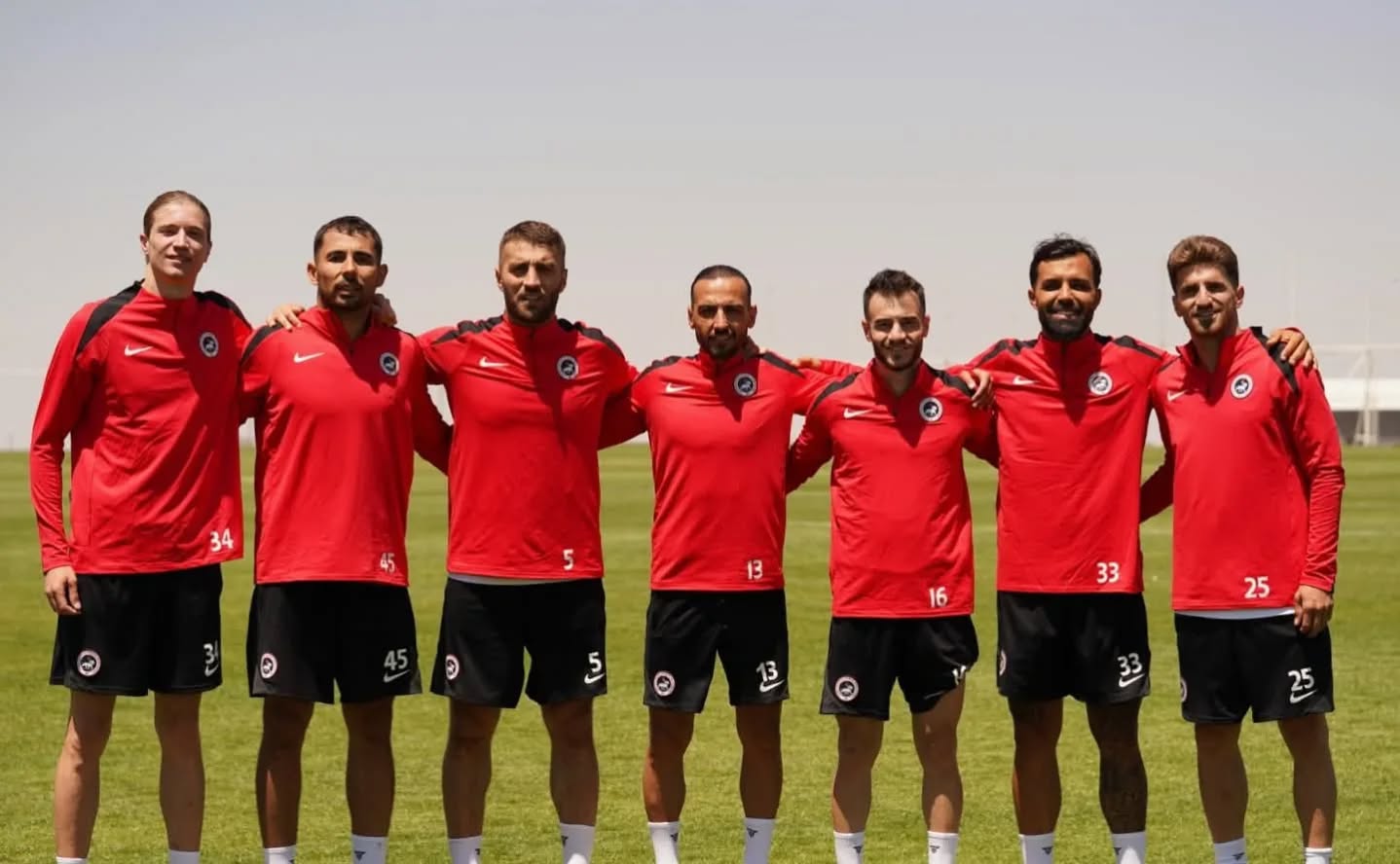 Kahramanmaraş İstiklalspor’un Yeni Transferlerinden Kamp Pozu