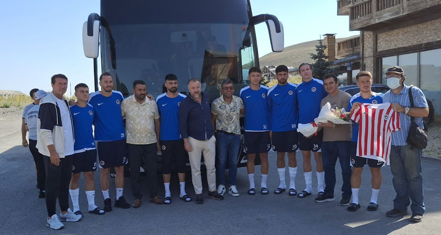 Kanser Hastası Kahramanmaraş İstiklalspor Taraftarından Kampa Ziyaret