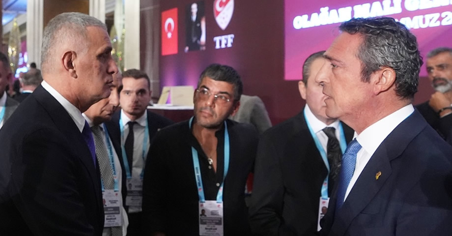 Ahmet Gaffar Akarca, Kura Çekimi Töreninde Hacıosmanoğlu ve Ali Koç ile Buluştu