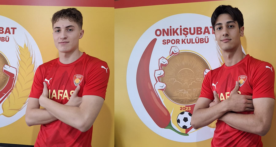 Onikişubatspor, Kahramanmaraşlı Genç Yetenekler Eyüphan Yanar ve Hamid Solak’ı Kadrosuna Kattı!