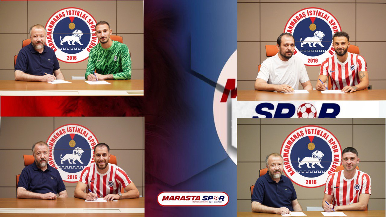 Kahramanmaraş İstiklalspor, 1’i Fenerbahçe’den Olmak Üzere 4 Futbolcu ile Resmi Sözleşme İmzaladı!