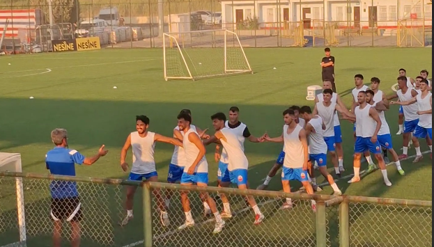 Kahramanmaraşspor’da Neşeli Antrenman