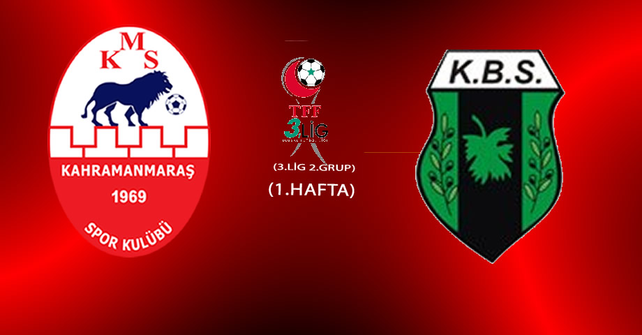 Kahramanmaraşspor – Kilis Belediyespor maçının saati ve stadyumu belli oldu