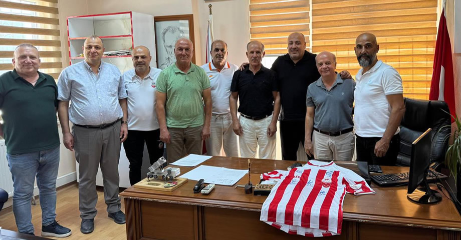 TÜFAD Başkanı Mesut Çanak ve Yönetim Kurulu Üyelerinden Kahramanmaraşspor’a Ziyaret