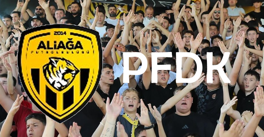 PFDK’dan Aliağa FK’ye Ceza: Saha Olayları ve Tezahürat Nedeniyle Para ve İhtar Cezası