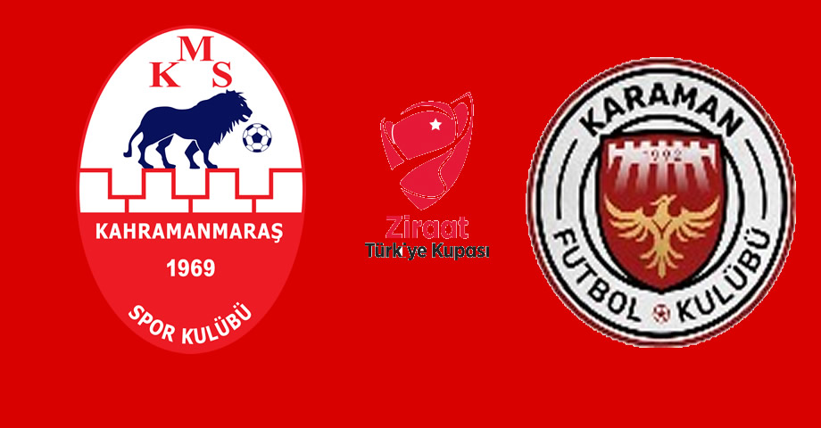 Kahramanmaraşspor, Ziraat Türkiye Kupası’nda Karaman FK ile Karşılaşacak