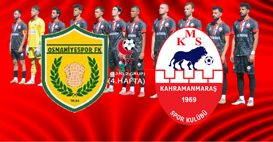 Osmaniyespor – Kahramanmaraşspor Maçı Ne Zaman, Saat Kaçta, Hangi Kanalda?