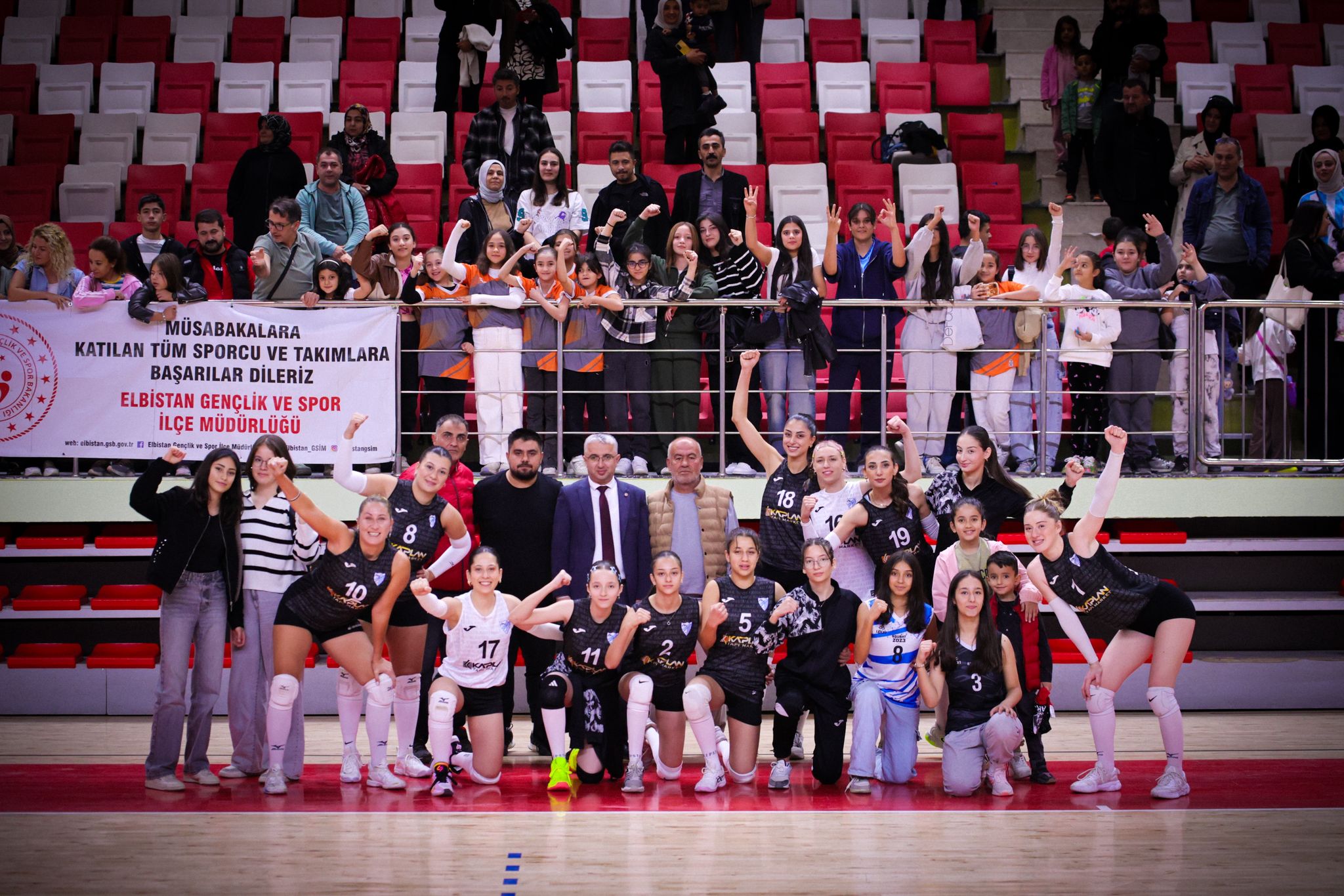 Elbistan FK, Kayseri Voleybol’u Mağlup Etti