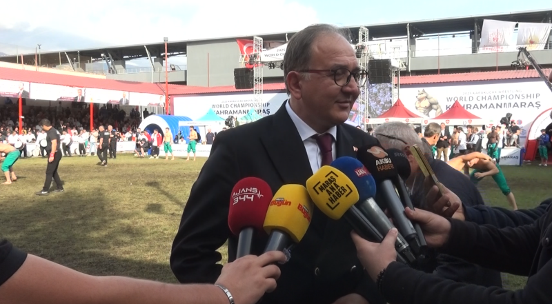TGGF Başkan Vekili Şahin: “Hayalimiz Kahramanmaraş’ta Karakucak Dünya Şampiyonası’nı Düzenlemekti”