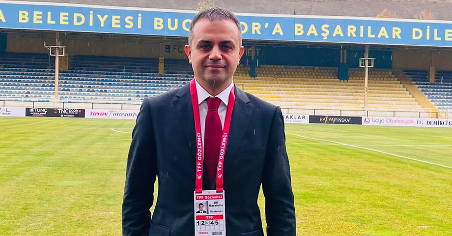 Kahramanmaraşlı Gözlemci Ali Karatutlu’ya 2.ligde Önemli Görev