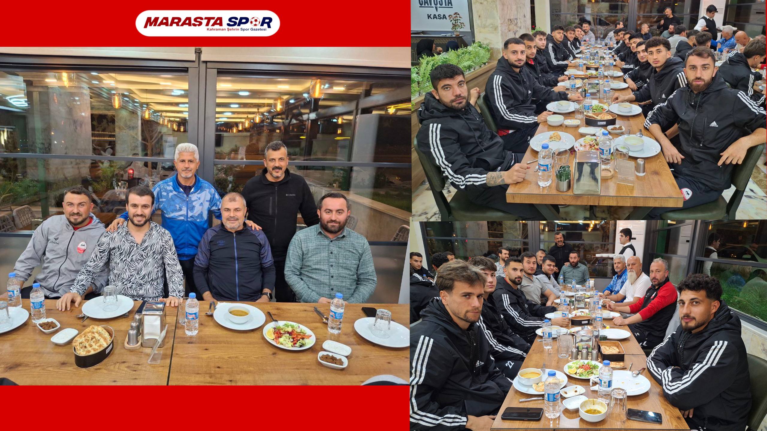 İbeme İnşaat’tan Kahramanmaraşspor’a Maç Öncesi Moral Yemeği