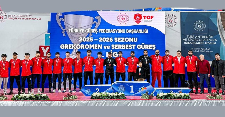 Kahramanmaraş Büyükşehir Belediyesi Spor, Grekoromen 1. Ligi Üçüncü Sırada Tamamladı
