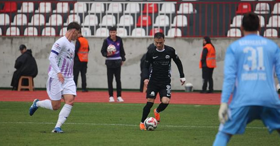 Kahramanmaraş İstiklalspor son dakikalarda fişi çekti: 1-0