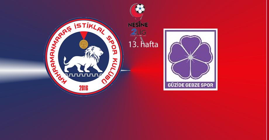 Kahramanmaraş İstiklalspor – Güzide Gebzespor Maçının Tarihi Belli Oldu