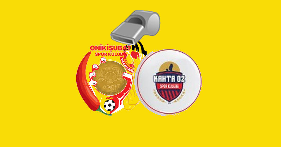 MHK, Onikişubatspor – Kahta 02 Spor Maçının Hakemlerini Açıkladı