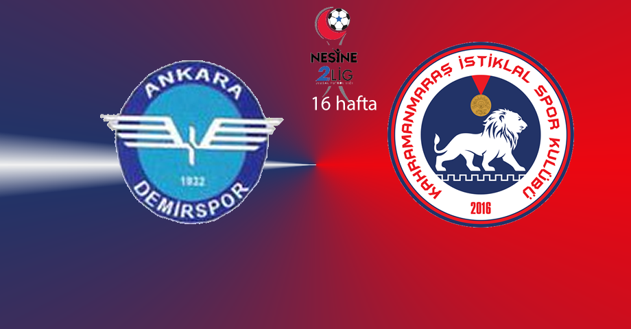 Ankara Demirspor – Kahramanmaraş İstiklalspor Maçı Ne Zaman, Saat Kaçta, Hangi Kanalda?