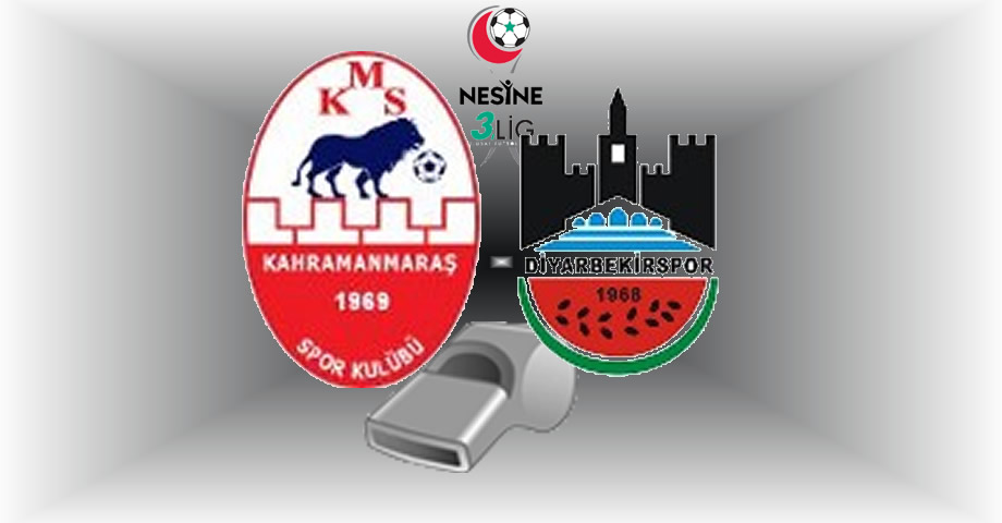 Kahramanmaraşspor – Diyarbekirspor Maçının Hakemleri Açıklandı