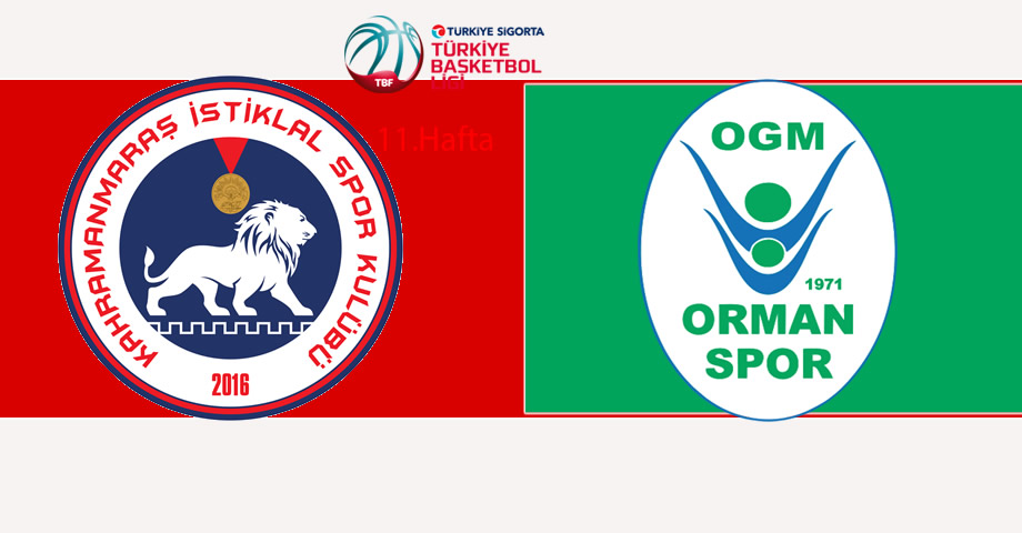 Kipaş İstiklal Basketbol OGM Ormanspor | Canlı Anlatım