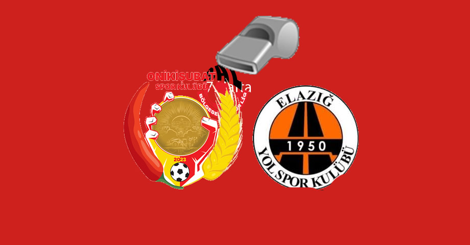 Onikişubatspor – Elazığ Yolspor Maçının Hakemleri Açıklandı