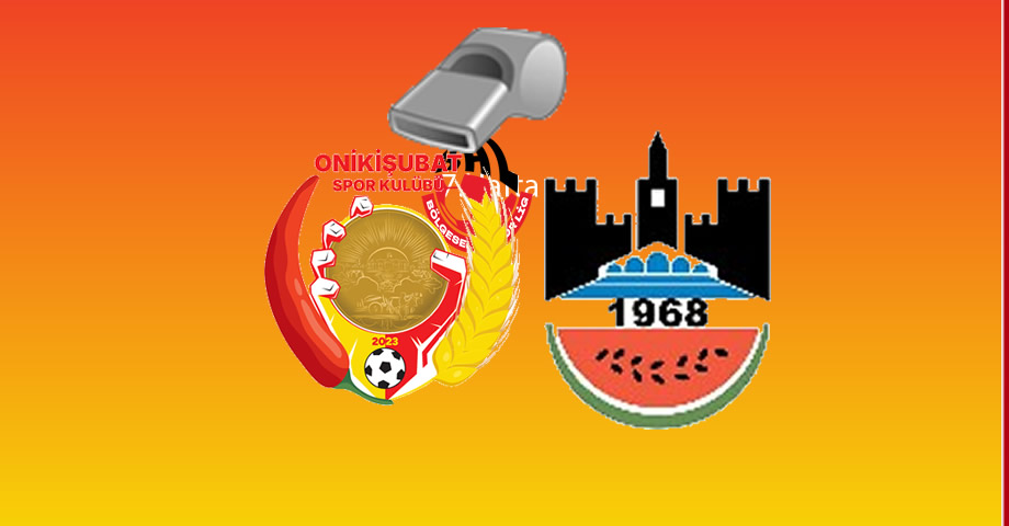 Onikişubatspor – Diyarbakırspor Maçının Hakemleri Açıklandı