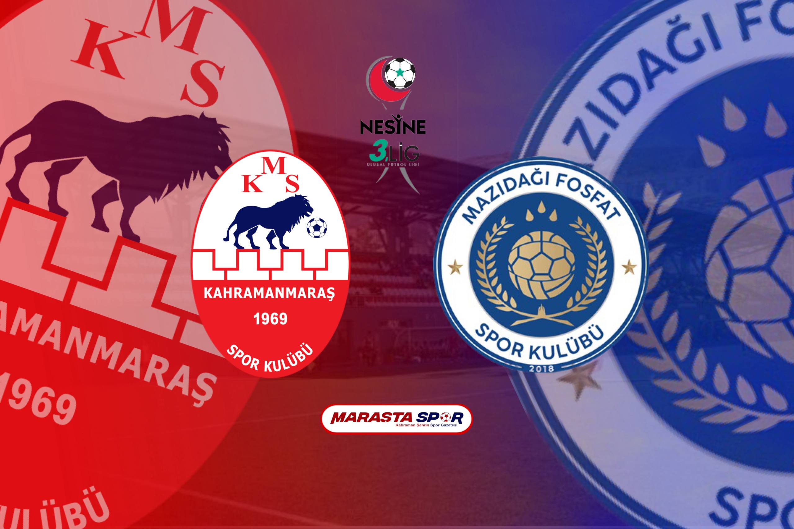 Kahramanmaraşspor – Mazıdağı Fosfatspor | Canlı Anlatım