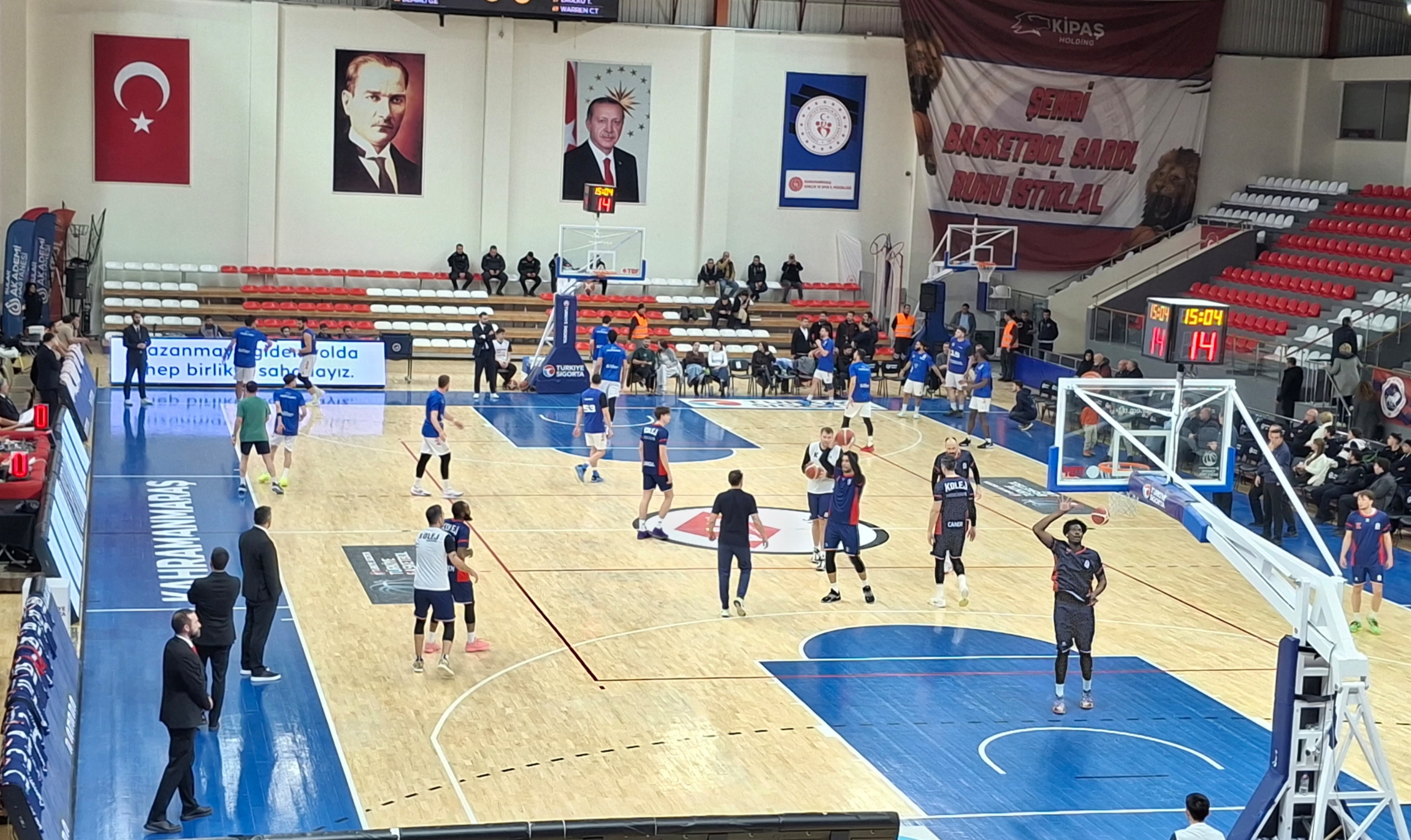 Kipaş İstiklal Basketbol – TED Ankara Kolejliler | Canlı Anlatım