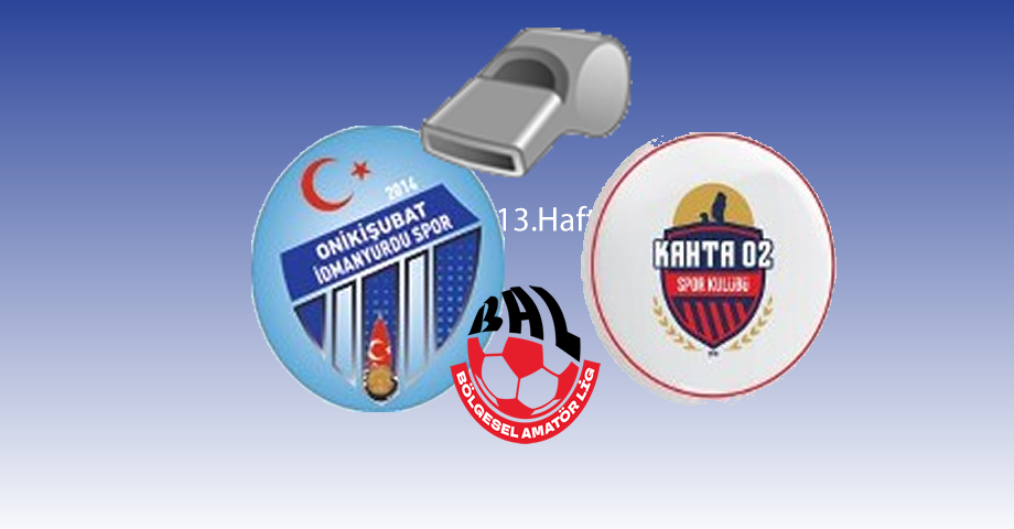 Onikişubat İdmanyurduspor – Kahta 02 Spor Maçının Hakemleri Açıklandı
